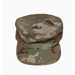 Camouflage Military Issued Patrol Cap Hat Size 7 5/8 Streetwear Utility